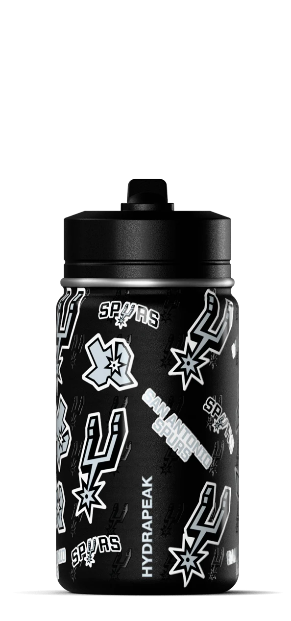 NBA 14oz Kids Water Bottle with Straw Lid
