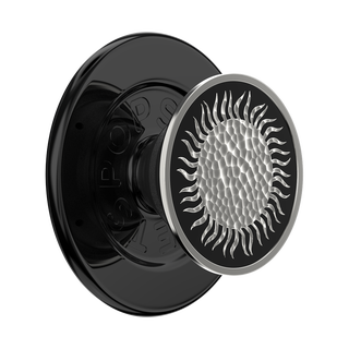 Enamel Hammered Sun Black