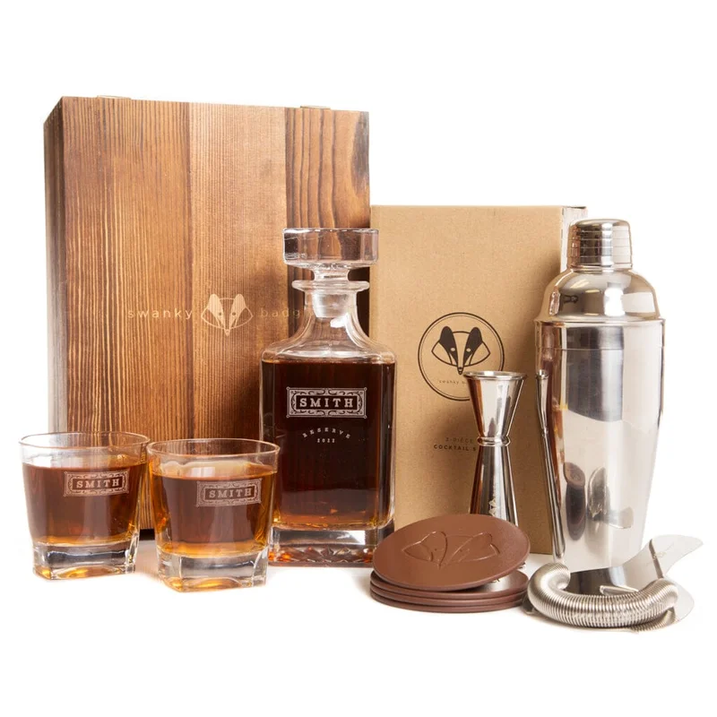 Personalized Whiskey Premium Bundle