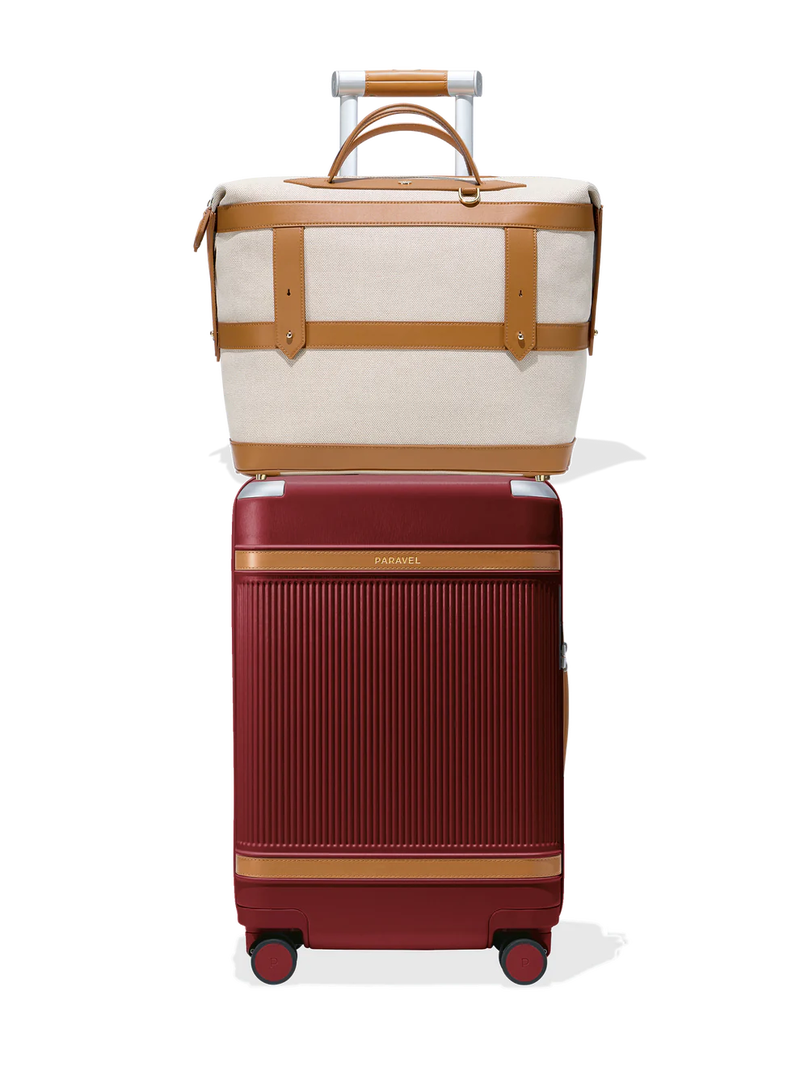 Weekender Set Plus with Personalized Embroidery | Boxcar Red