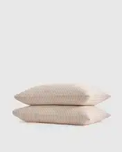 Natural/White Stripe