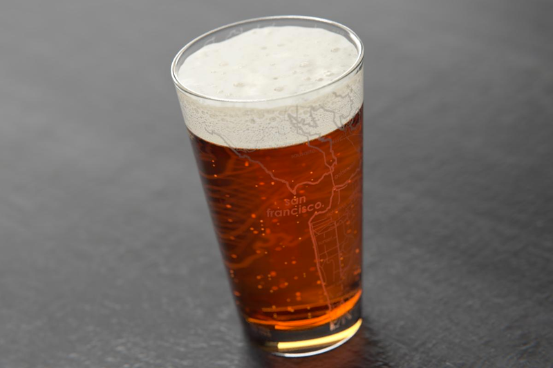 Home Town Map Pint Glass, 2 Pack