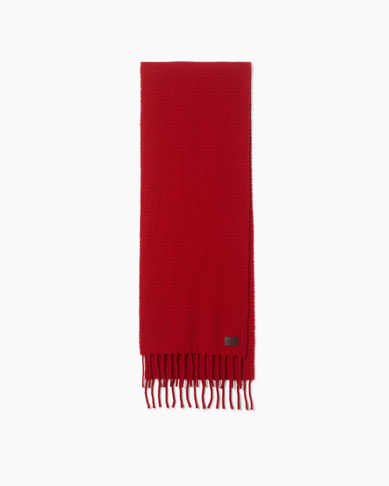 Mila Textured Italian Cashmere Scarf