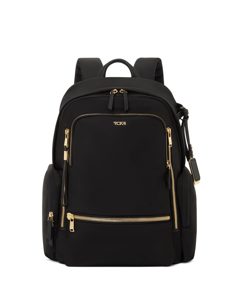 Celina Backpack | Black/Gold