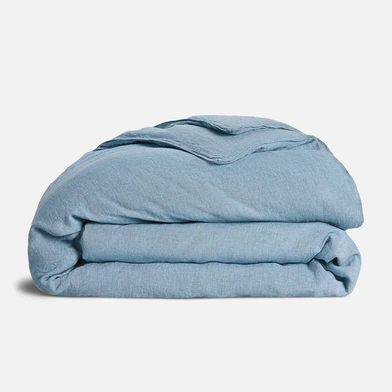 Brooklinen Washed European Linen Duvet Cover - Thumbnail 2