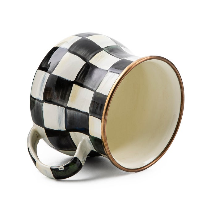 Enamel Mugs, Set of 4