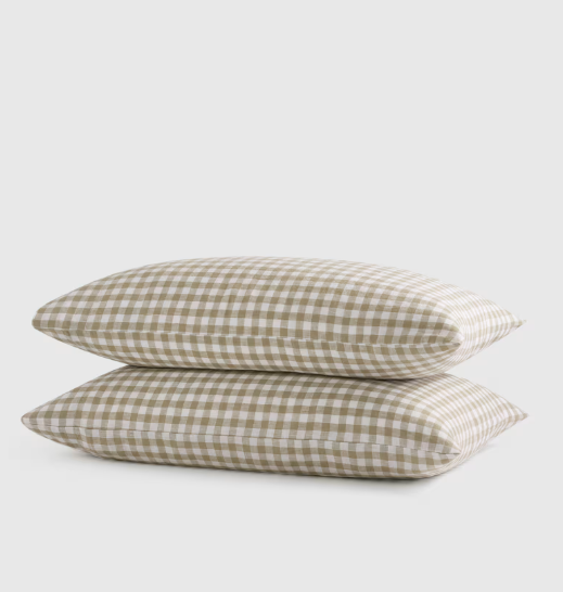 European Linen Pillowcase Set, Queen/Standard