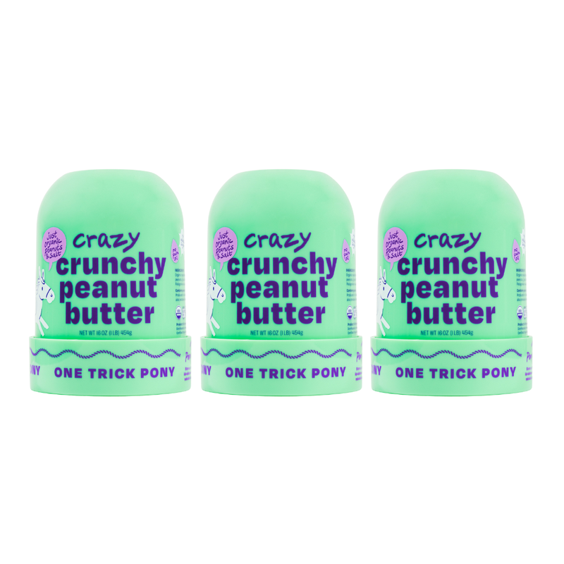 Organic Peanut Butter Three Pack